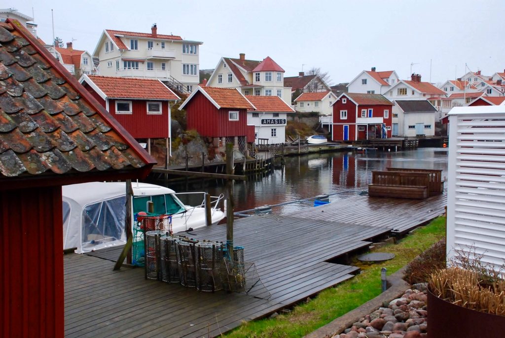 Regnig dag i Grundsund