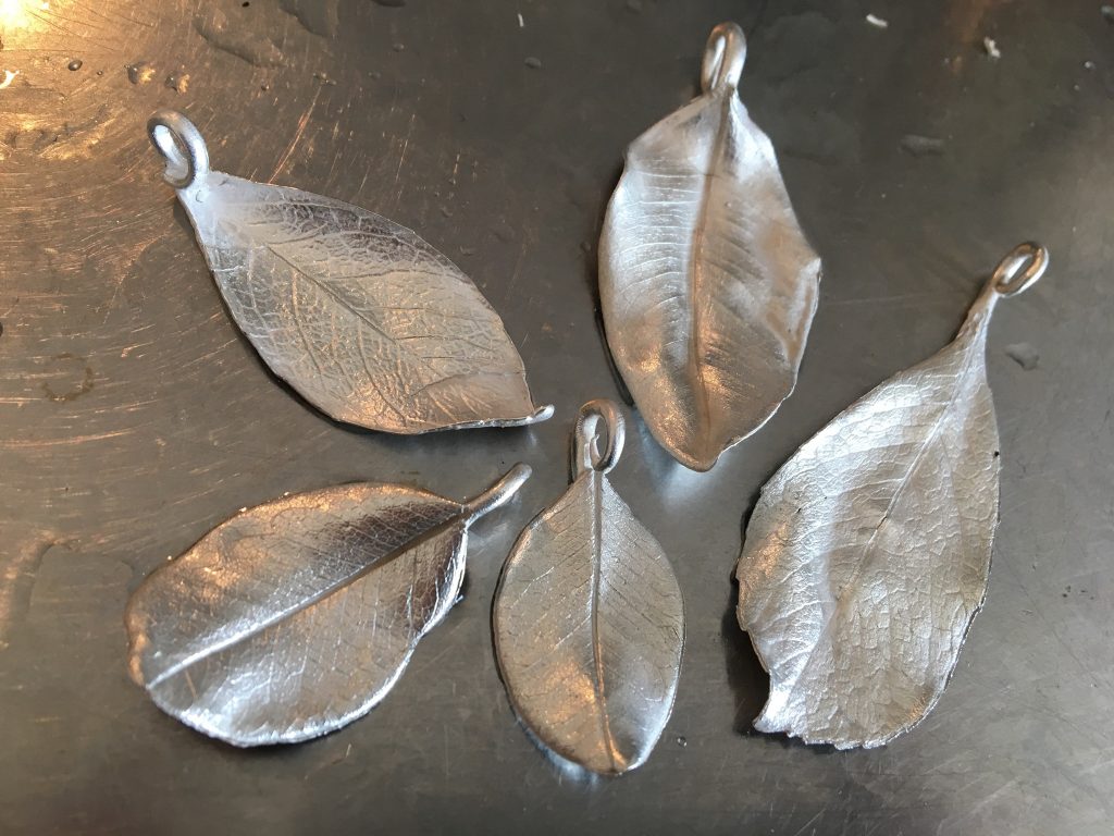 5 st silverlöv