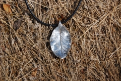 Citronblad av finsilver