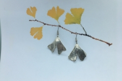 Fjärde paret ginkgos-örhängen